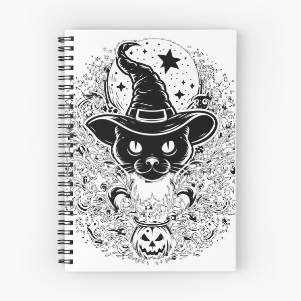 Item preview, Witchy Whiskers Black Cat's Mysterious Brew Conjuring designed and sold by Wonderall.