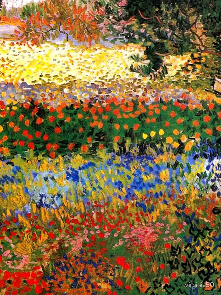 Van Gogh - Flower Garden, famous painting by virginia50