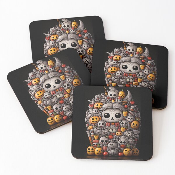 Item preview, Tiki Ghost stack designed and sold by Inky-Spiration.