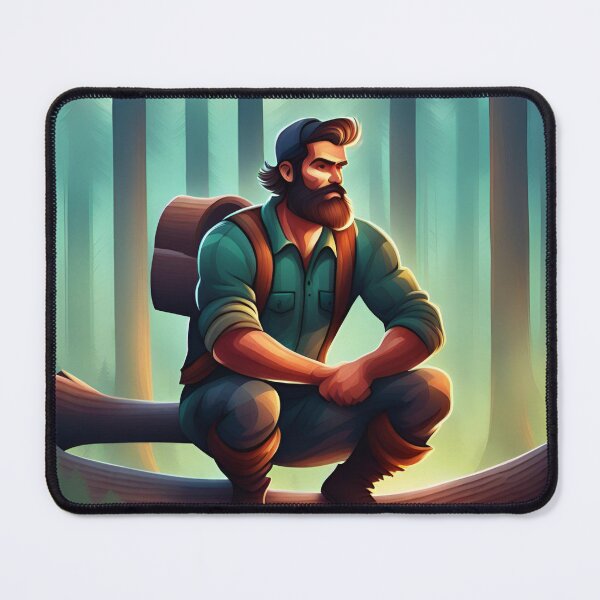 Item preview, Wandering Lumberjack designed and sold by Loftboutique.