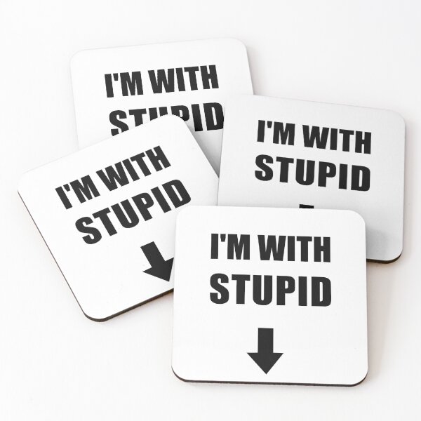 Item preview, I'm With Stupid designed and sold by TeesByPatrick.