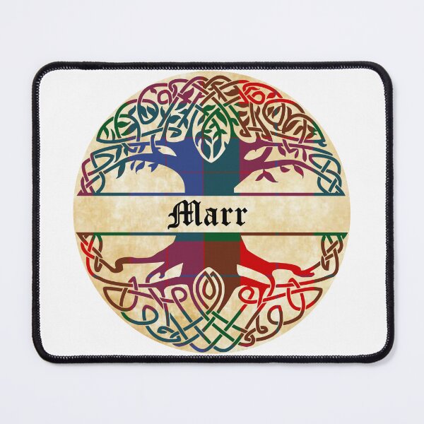 Item preview, Marr Tree of Life Clan Scottish Surname tartan designed and sold by BagTown Clans.