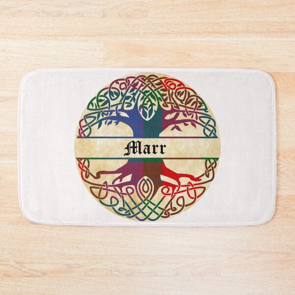 Item preview, Marr Tree of Life Clan Scottish Surname tartan designed and sold by BagTown Clans.