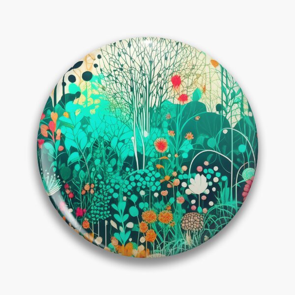 Item preview, A beautiful abstract print in forestpunk style designed and sold by spoo-art.