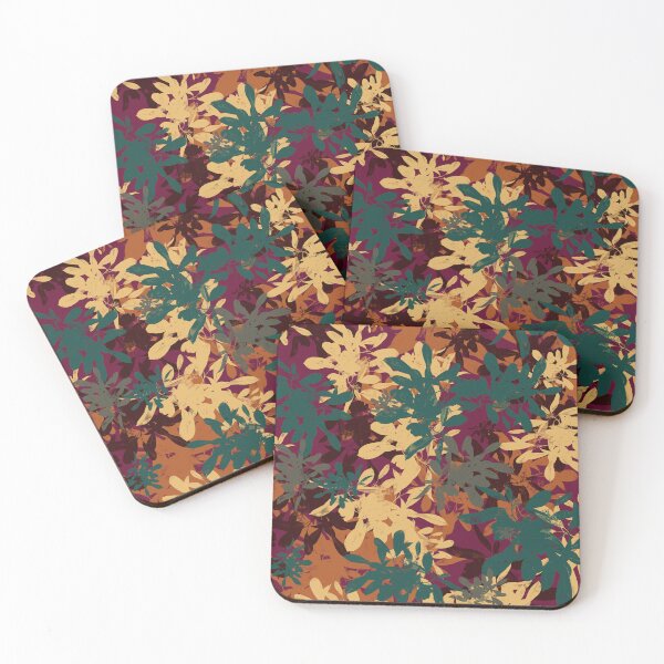 Item preview, Fall Leaves Digital Thanksgiving Abstract Pattern Design designed and sold by AMSonArt.