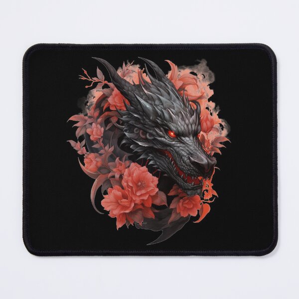 Item preview, Fantasy World Dragon Fantasy Dragon Dragon in Flowers designed and sold by AnnaMDesign.