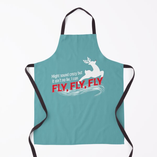 Item preview, Ain’t No Lie, Reindeer Fly, Fly, Fly! designed and sold by beestonestudio.