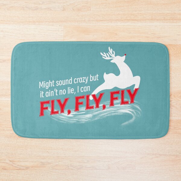 Item preview, Ain’t No Lie, Reindeer Fly, Fly, Fly! designed and sold by beestonestudio.