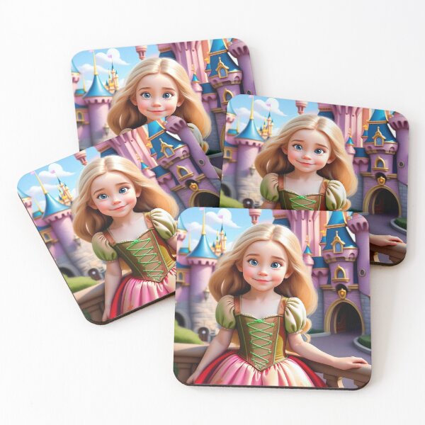 Item preview, Princess with Golden Hair // designed and sold by Art by Maria Milenova.