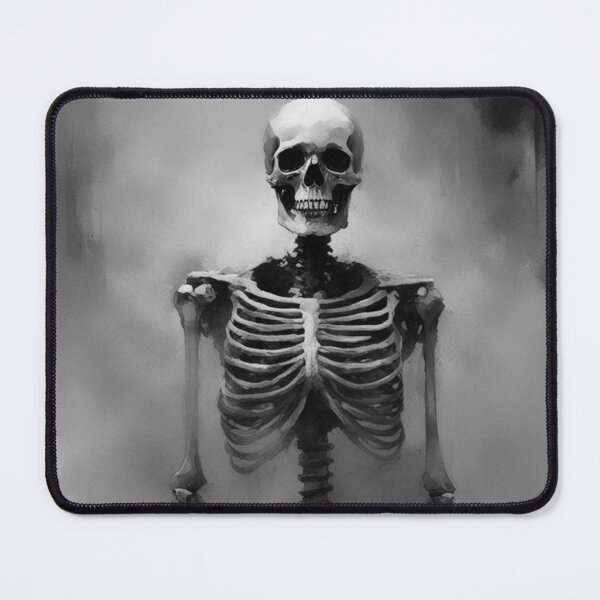 Item preview, Black and White Skeleton designed and sold by cr6zym1nd.