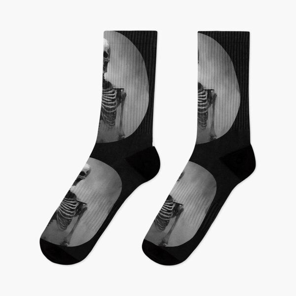 Item preview, Black and White Skeleton designed and sold by cr6zym1nd.