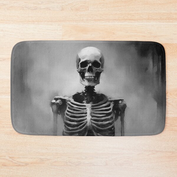 Item preview, Black and White Skeleton designed and sold by cr6zym1nd.