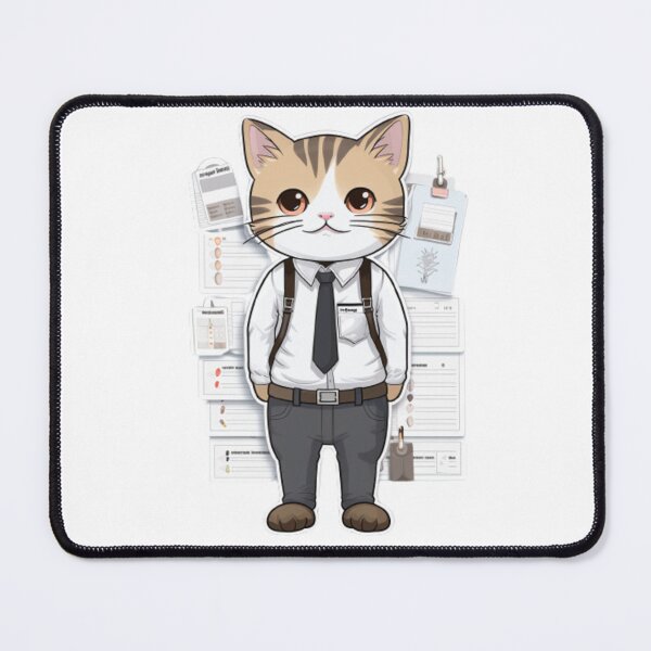 Item preview, Cat in work clothes designed and sold by Nopphadon44.