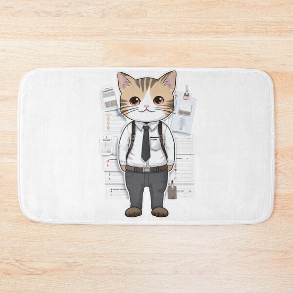 Item preview, Cat in work clothes designed and sold by Nopphadon44.