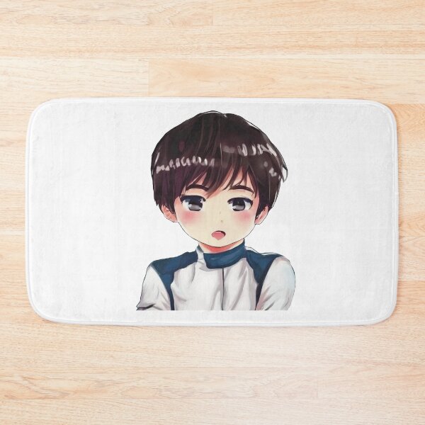Item preview, F1 driver Yuki Tsunoda illustration in cute Chibi anime style designed and sold by PoleToWin.