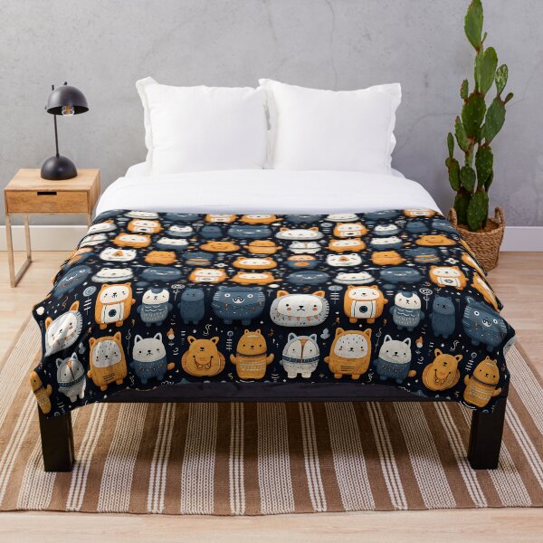 Item preview, Animals in spaces seamless patterns designed and sold by Paint U by Krisanee.