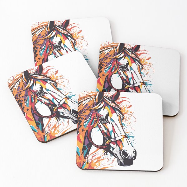 Item preview, Painting of the horse portrait designed and sold by twisted-dot.