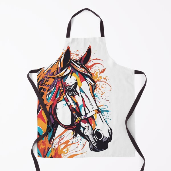Item preview, Painting of the horse portrait designed and sold by twisted-dot.