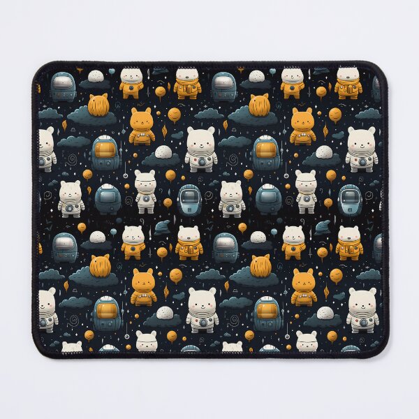 Item preview, Doodle animals in spaces seamless patterns  designed and sold by Paint U by Krisanee.