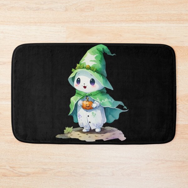 Item preview, Green-Hatted Cartoon with Pumpkin designed and sold by pixclipart.
