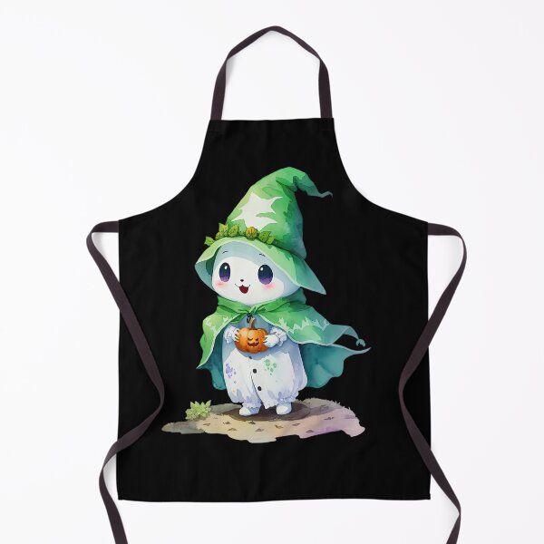 Item preview, Green-Hatted Cartoon with Pumpkin designed and sold by pixclipart.