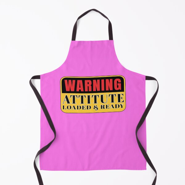 Item preview, Fun warning cautious message attitude loaded and ready designed and sold by Harlake.