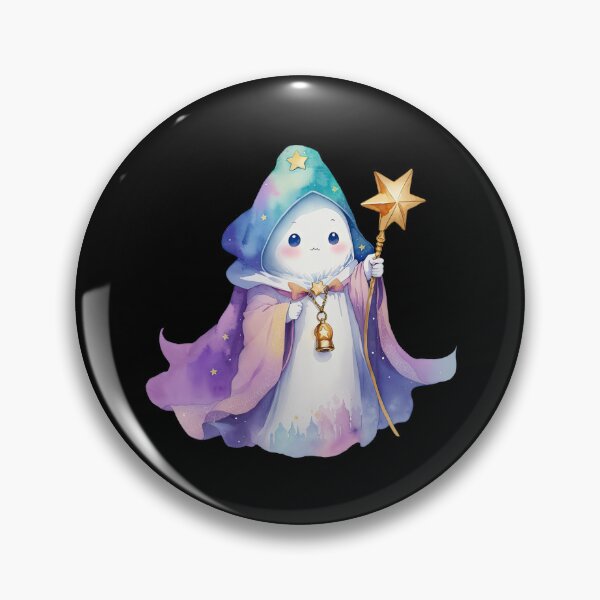Item preview, Ghost with Star and Bell designed and sold by pixclipart.
