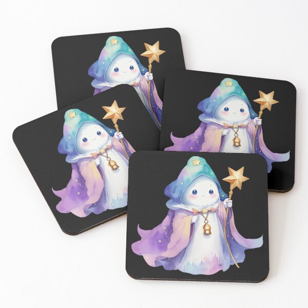 Item preview, Ghost with Star and Bell designed and sold by pixclipart.