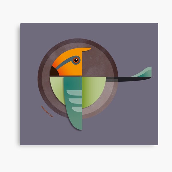 Undiscovered Species - Alpha Green Canvas Print
