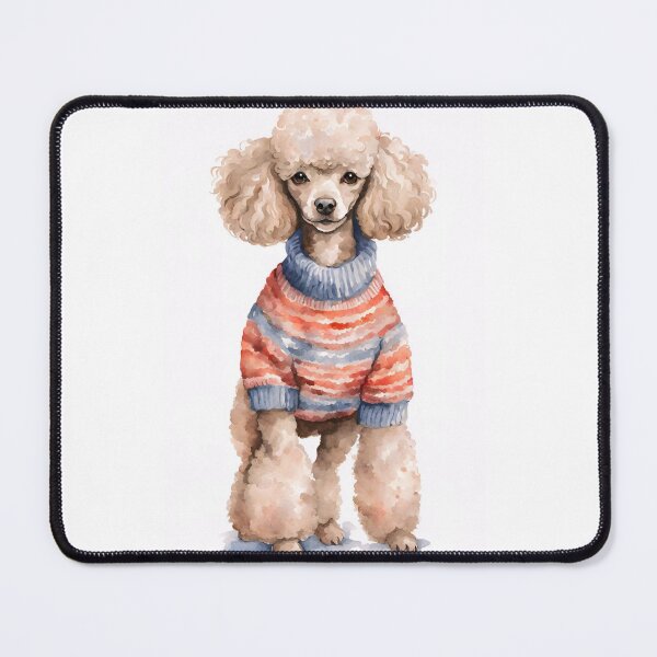 Item preview, Poodle dog in sweater designed and sold by Thedigital91.