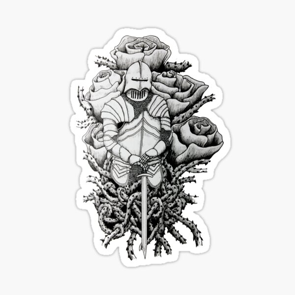 Knight of Thorns Sticker