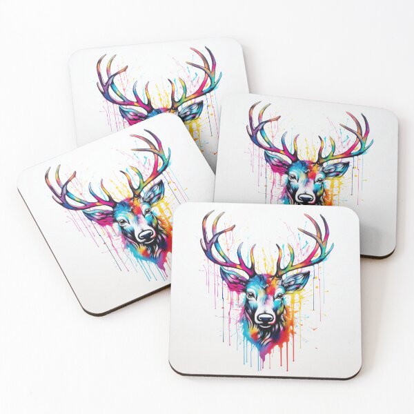 Item preview, Rainbow Stag designed and sold by Marion Hill.