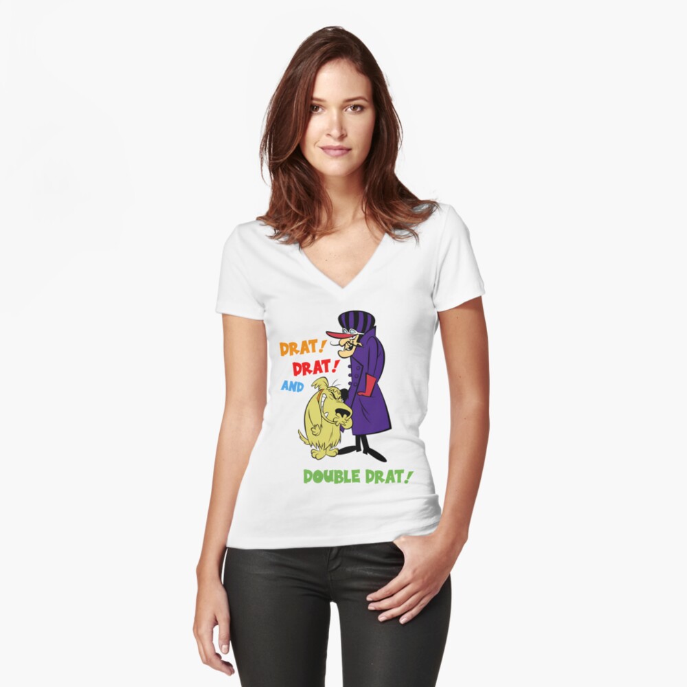 Item preview, Fitted V-Neck T-Shirt designed and sold by DaleJohnnyFa.