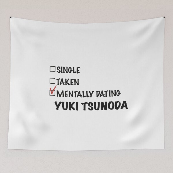 Item preview, Mentally Dating Yuki Tsunoda designed and sold by PoleToWin.