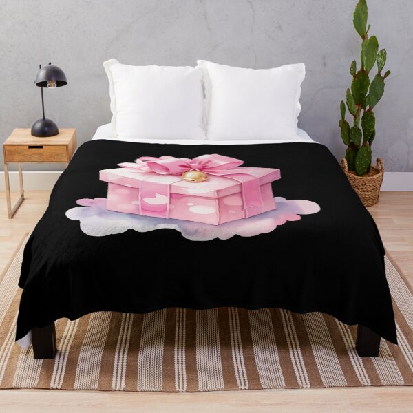 Item preview, Pink Gift Box with Bell designed and sold by pixclipart.