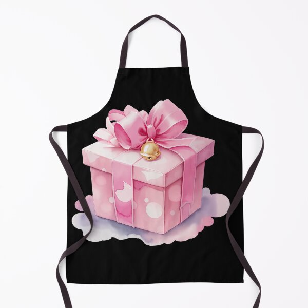 Item preview, Pink Gift Box with Bell designed and sold by pixclipart.