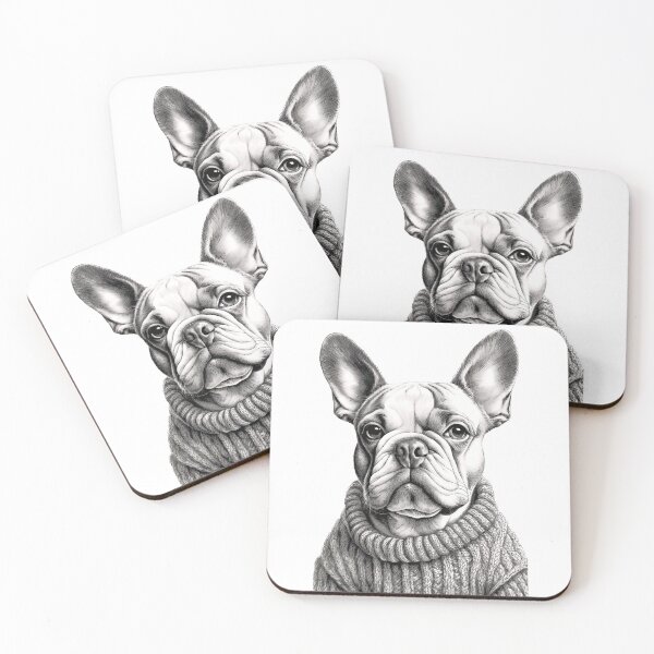 Item preview, French Bulldog Portrait designed and sold by Thedigital91.