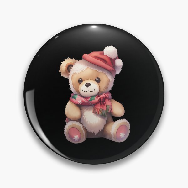 Artikelvorschau, Teddybär mit Schal und Bommel entworfen und verkauft von pixclipart.