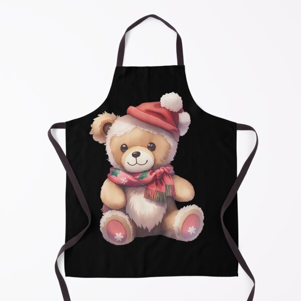 Artikelvorschau, Teddybär mit Schal und Bommel entworfen und verkauft von pixclipart.