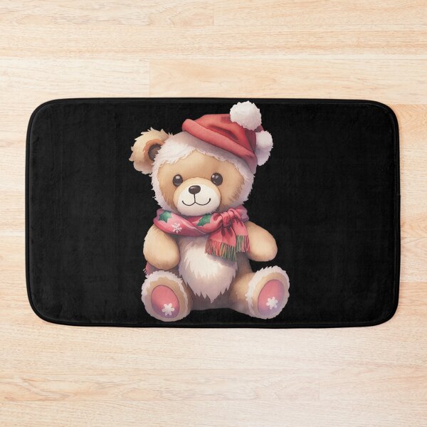 Item preview, Teddy Bear with Scarf and Pom Pom designed and sold by pixclipart.