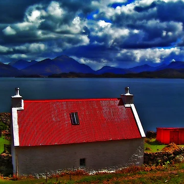 Aperçu de l'œuvre My Dream House, Applecross Peninsula de Elizabeth Austin-Craig