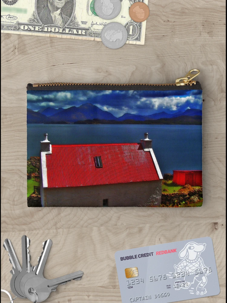 Aperçu 3 sur 4. Pochette avec l'œuvre My Dream House, Applecross Peninsula créée et vendue par Elizabeth Austin-Craig.