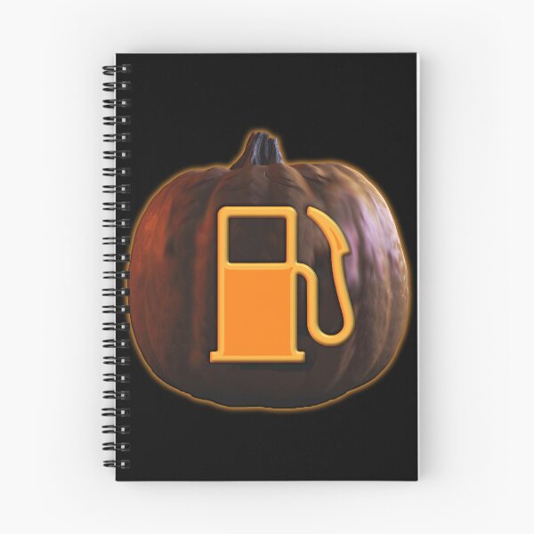 Item preview, Scary Pumpkin Low Fuel Warning Light,  designed and sold by Sunmoonlove.