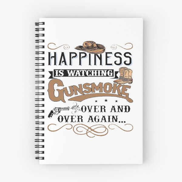 Item preview, Happiness Is Watching Gunsmoke designed and sold by Hira Mujahid.