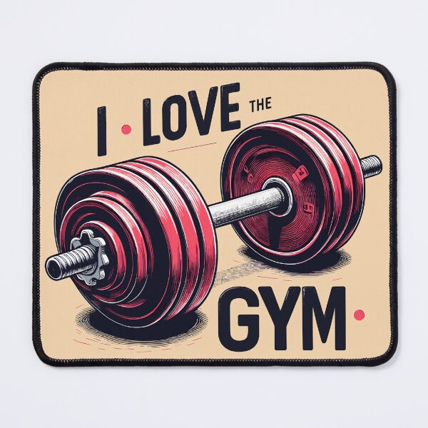 Item preview, I love the gym designed and sold by theblockstore.