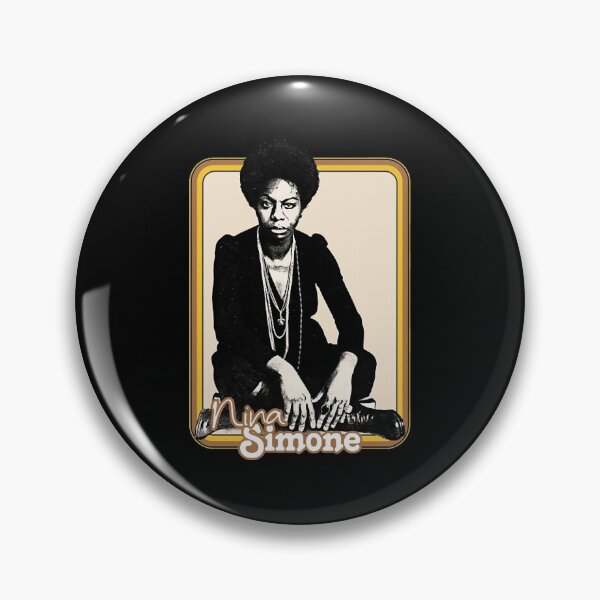 Item preview, Nina Simone  Original Retro Fan Art Design  (1) designed and sold by saracenooswi.