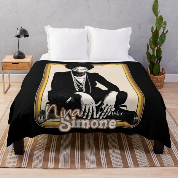 Item preview, Nina Simone  Original Retro Fan Art Design  (1) designed and sold by saracenooswi.