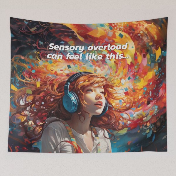 Item preview, Sensory Overload girl 1 designed and sold by SpectrumConnect Designs.