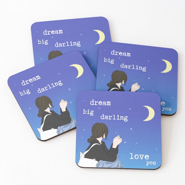Item preview, Dream big darling, love you | Dreamer girl  designed and sold by LazzyPoppy.