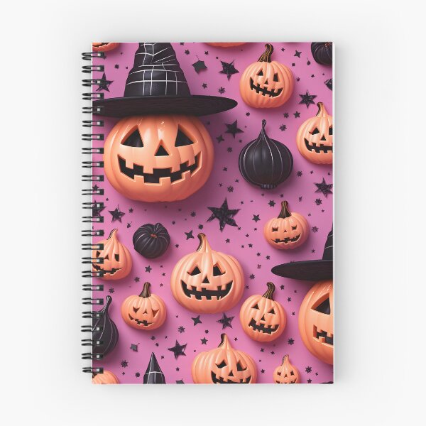 Item preview,  Halloween Patterns Seamless, 3D Ghost Spooky, Pink, Black - 04 designed and sold by ANNetz-PK.
